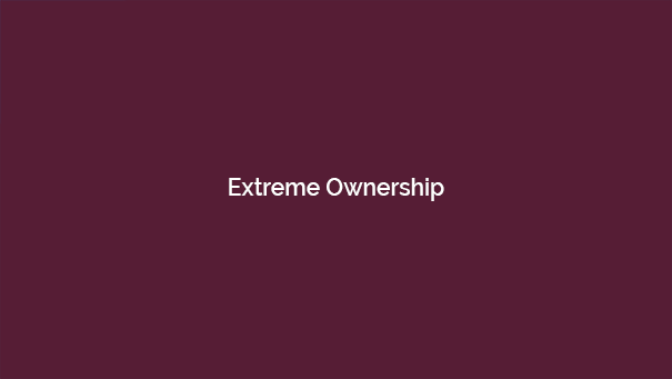Extreme Ownership