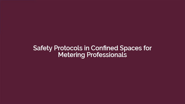 Safety Protocols in Confined Spaces for Metering Professionals