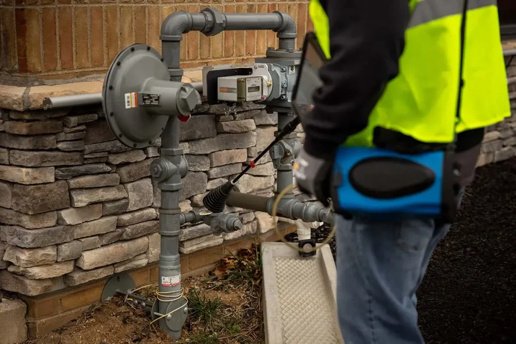 gas leak survey
